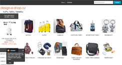 Desktop Screenshot of design-e-shop.cz